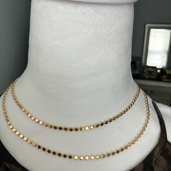 Chic Gold-Tone Necklace - Picture 2 of 6